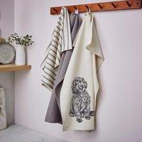 Set of 3 Cockapoo Dog Tea Towels