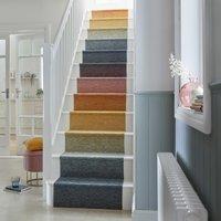 Ombre Rainbow Stair Runner