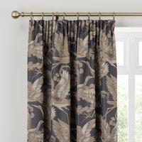 Dorma Gilded Crane Pencil Pleat Curtains