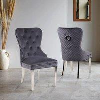 Indus Valley Set of 2 Chelsea Dining Chairs