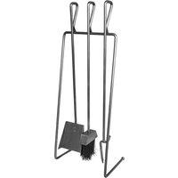 Pewter Linear Companion Set Pewter