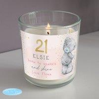 Personalised Me To You Sparkle and Shine Birthday Jar Candle