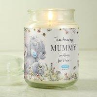 Personalised Me to You Floral Large Lidded Jar Candle