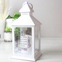 Personalised Soft Watercolour Lantern