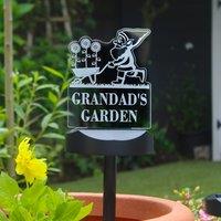 Personalised Gnome Garden Outdoor Solar LED Light