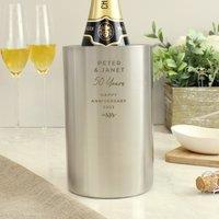 Personalised Classic Wine Cooler