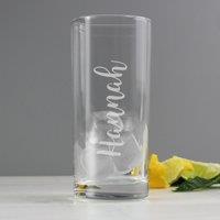 Personalised Engraved Highball Glass
