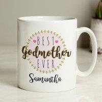 Personalised Best Godmother Mug