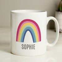 Personalised Rainbow Mug