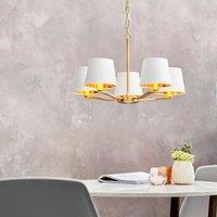 Vogue Elijah 5 Light Ceiling Light Gold