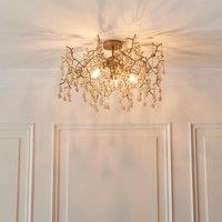 Vogue Wisteria 3 Light Flush Ceiling Light