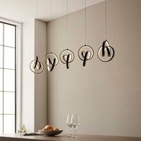 Vogue Rocco 5 Light Diner Ceiling Light