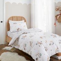 Bianca Bunny Rabbit Friends Cotton Duvet Cover & Pillowcase Set