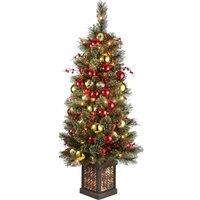 4ft Dakota Pine Pre-lit Christmas Tree