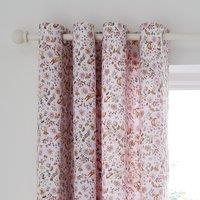 Catherine Lansfield Enchanted Butterfly Fully Reversible Eyelet Curtains