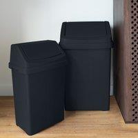 Wham Casa 25/50L Set of 2 Swing Bins Blue