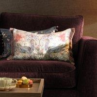 Acanthis Velvet Rectangle Cushion Acanthis Bronze