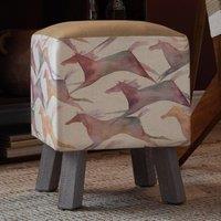 Toby Dakota Footstool Yellow