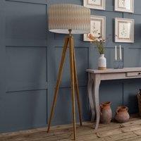 Aratus Tripod Floor Lamp with Mesa Shade