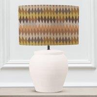 Edessa Table Lamp with Mesa Shade Mesa Mid Brown