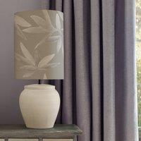 Edessa Table Lamp with Silverwood Shade