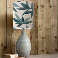 Epona Table Lamp with Silverwood Shade