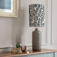 Inopia Table Lamp with Rowan Shade Rowan Blue Grey