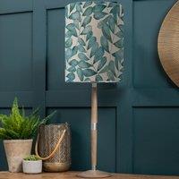 Solensis Large Table Lamp with Rowan Shade Rowan Aqua Blue