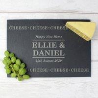 Personalised Slate Cheese Board