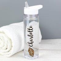 Personalised Lepoard Lips Water Bottle