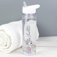 Personalised Natalia Line Art Drinks Bottle