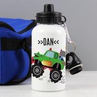 Personalised Monster Truck Metal Drinks Bottle
