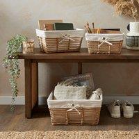 Set of 3 Rectangle Purity Baskets