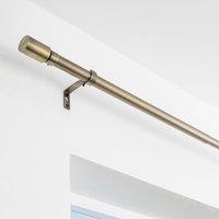 Barrel Extendable Metal Eyelet Curtain Pole