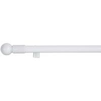 No Drills Extendable Metal Eyelet Curtain Pole