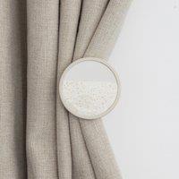 Reactive Glaze Curtain Dresser Off-White