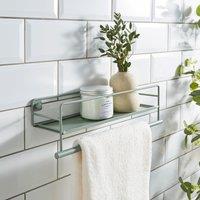 Essentials Towel Rail with Shelf