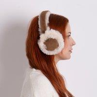 Just Sheepskin Harper Sheepskin Earmuffs Chestnut