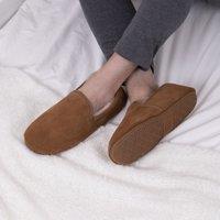 Just Sheepskin Garrick Sheepskin Slippers Chestnut