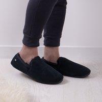 Garrick Sheepskin Slippers Midnight (Blue)