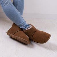 Just Sheepskin Chester Sheepskin Slippers Chestnut