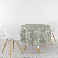 William Morris Strawberry Thief Circular Tablecloth