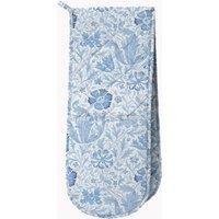 William Morris Compton Double Oven Glove Blue