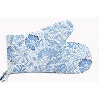 William Morris Compton Oven Mitt Blue