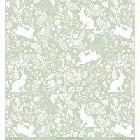 William Morris Forest Life Cotton Tea Towel Forest Life Green