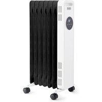 1.5KW Digital Oil Filled Radiator White