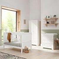 Rio 3 Piece Nursery Furniture Set White