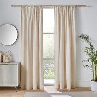 Linford Stripe Unlined Slot Top Curtains