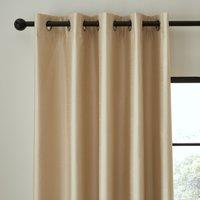 Catherine Lansfield Faux Silk Blackout Thermal Eyelet Curtains