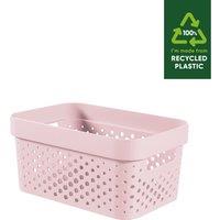 Curver Infinity Small Storage Basket, Pink